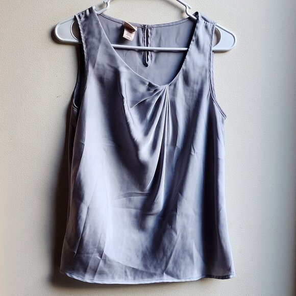 Covington Pale Purple V-Neck Tank Top Size Small Petite - Picture 1 of 12